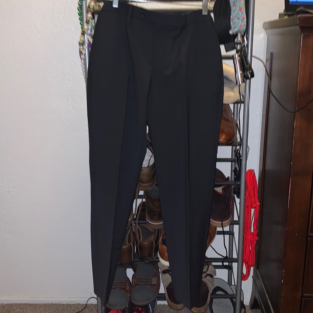 Jcrew mens slim fit Bowery dress pants 32 x 30 mini houndstooth